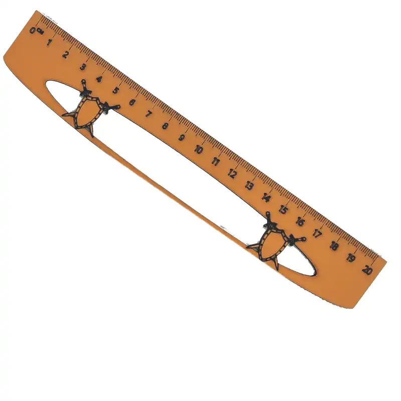 خط کش ۲۰ سانتی متری مدل نینجا کد۰۰۰۵۶ بسته ۵۰ عددی