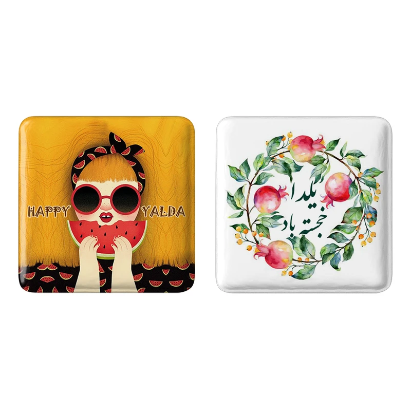 مگنت خندالو مدل شب یلدا کد 31813182 مجموعه 2 عددی