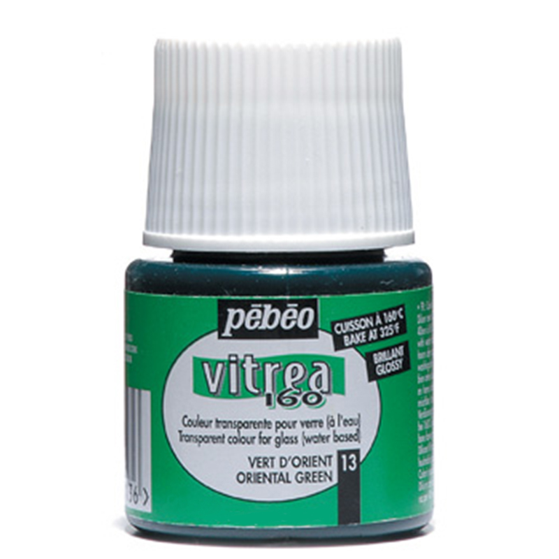 رنگ شیشه پ ب او مدل Vitrea 160 Oriental 13 حجم 45 میلی لیتر