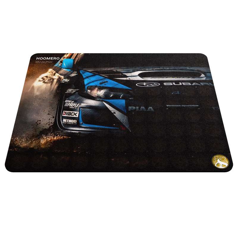 ماوس پد هومرو مدل A6533 طرح بازی ماشین رالی