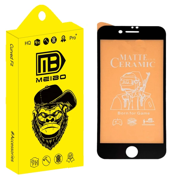 محافظ صفحه نمایش سرامیکی مات میبو مدل +MHD مناسب برای گوشی موبایل اپل Iphone 8