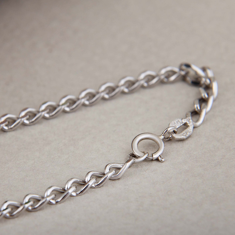 زنجیر نقره مردانه کد ZR_0094