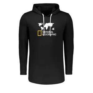 تی شرت کلاه دار آستین بلند مردانه مدل NA کد 6543