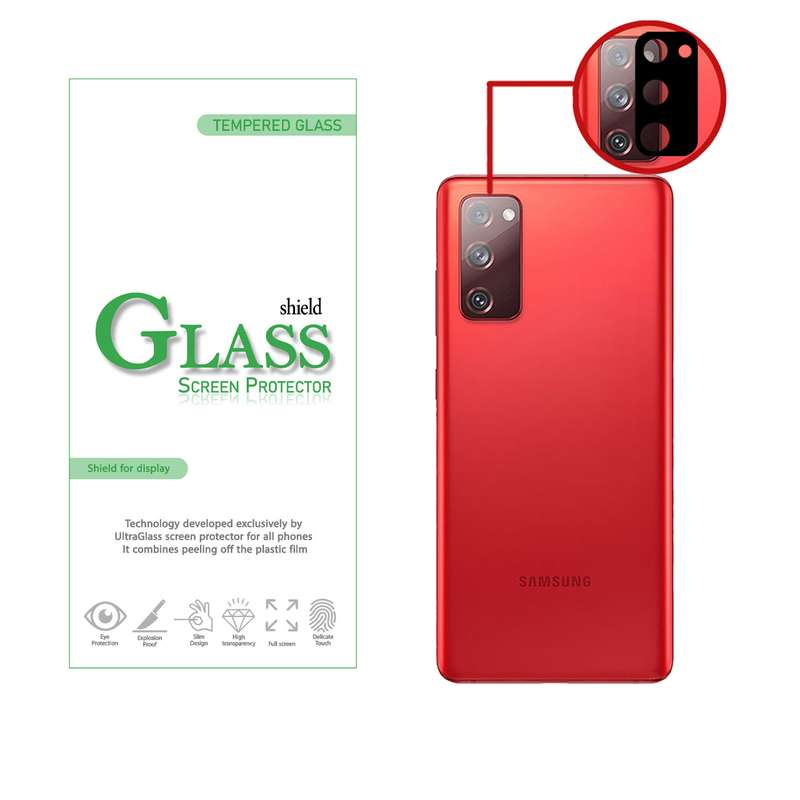 محافظ لنز دوربین شیلد گلس مدل LFUL مناسب برای گوشی موبایل سامسونگ Galaxy S20 FE