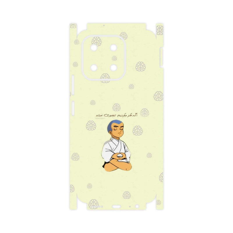 برچسب پوششی ماهوت مدل Ikkyu-san-FullSkin مناسب برای گوشی موبایل آنر X6b