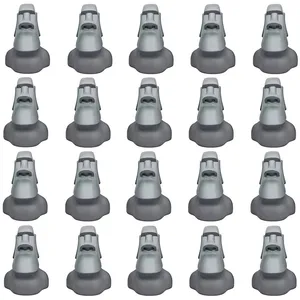 مجسمه مدل موآی ایستر کاکاسنگی بسته 20 عددی