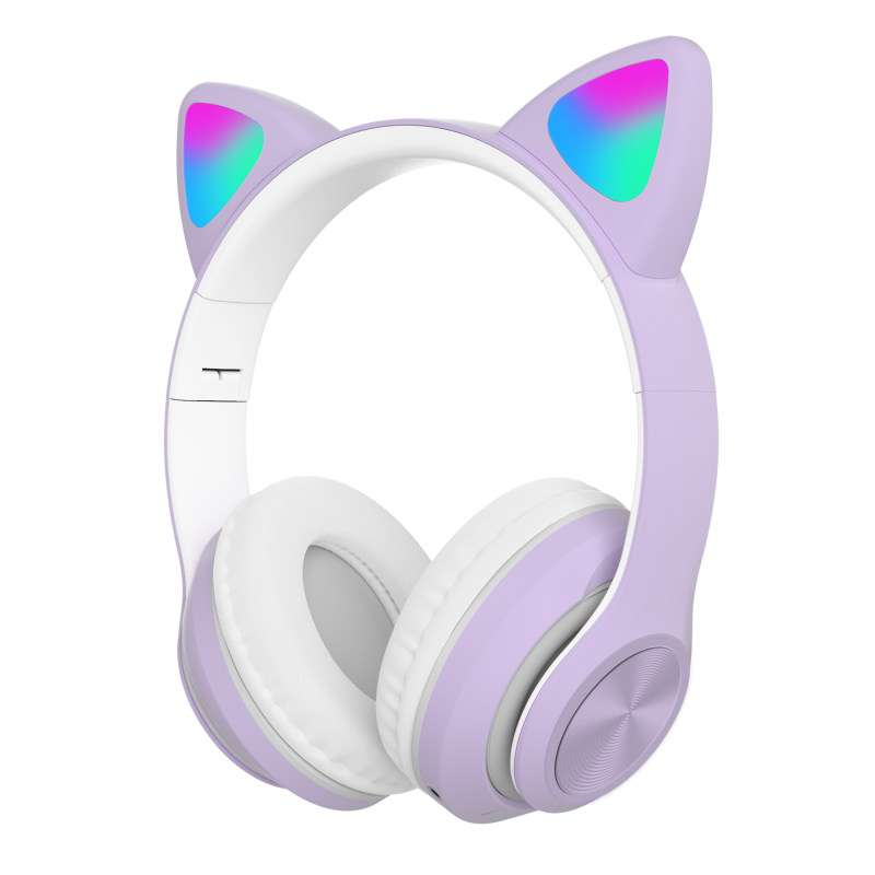 هدفون بلوتوثی طرح Cat  کد ST76M