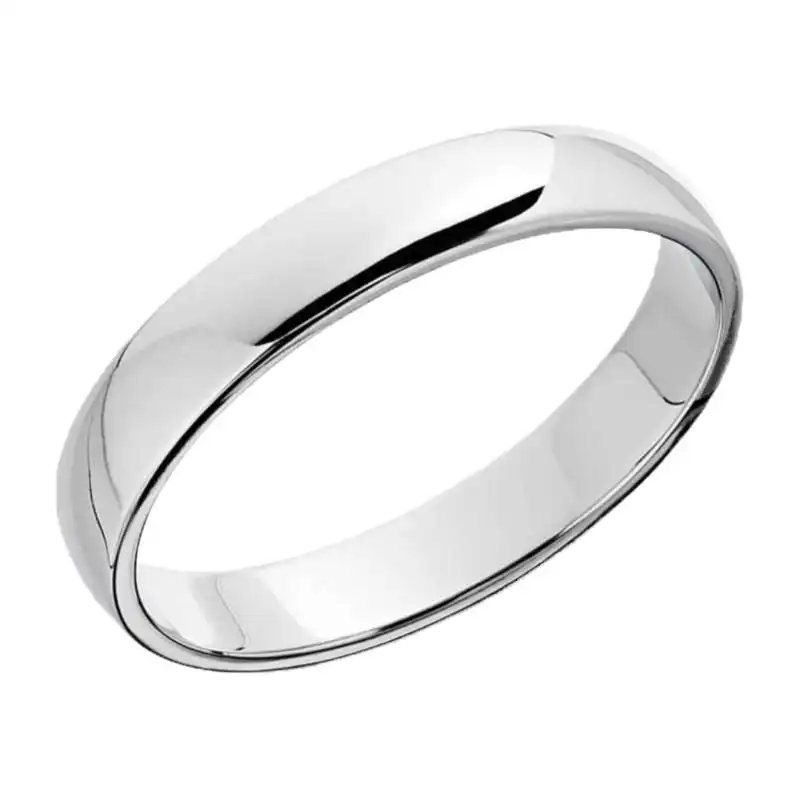 انگشتر نقره زنانه مدل حلقه رینگ ساده RS2035