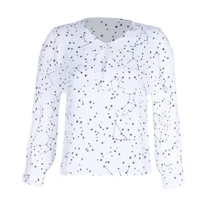 بلوز آستین بلند زنانه مدل آگرین 1