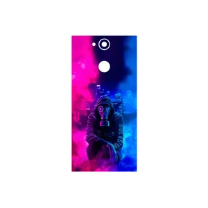 MAHOOT Smoke Rainbow Digital Art 2 Cover Sticker for Sony Xperia XA2