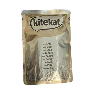 پوچ گربه کیت کت مدل KiteKat with Duck وزن 100 گرم