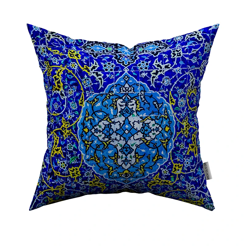 کاور کوسن مدل  مخمل کد C0059 سایز 43x43 سانتی متر