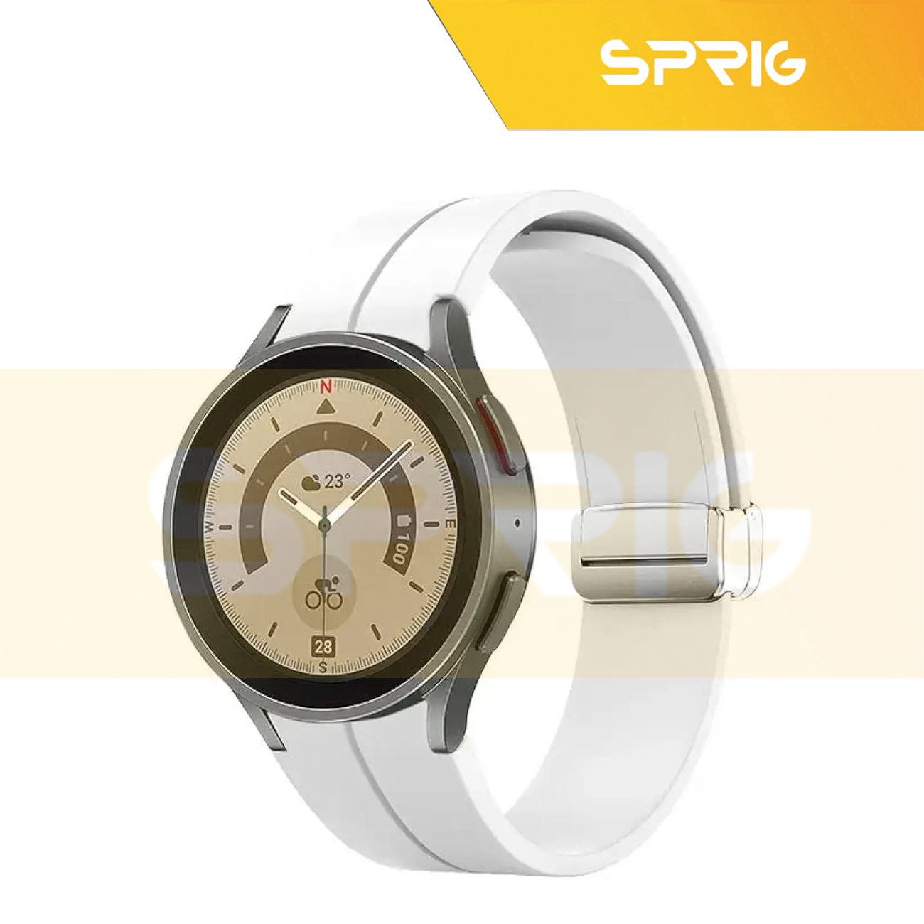 بند اسپریگ مدل Magnetic ORG مناسب برای ساعت هوشمند سامسونگ Galaxy Watch 5 Pro 45mm