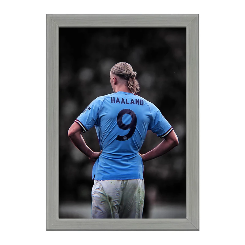 تابلو خندالو طرح ارلینگ هالند (Erling Haaland) کد 36381