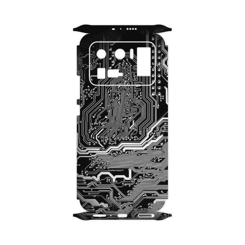 برچسب پوششی ماهوت مدل Black_Printed_Circuit_Board-FullSkin مناسب برای گوشی موبایل شیائومی Mi 11 Ultra