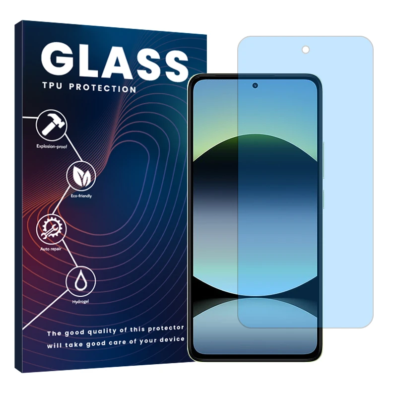 محافظ صفحه نمایش ضد اشعه آبی گلس مدل Eye Care مناسب برای گوشی موبایل شیائومی Redmi Note 14 4G 
