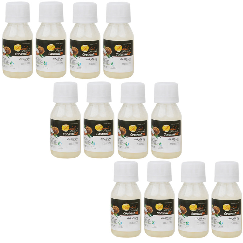 روغن بدن فدک تانیش مدل Coco حجم 50 میلی لیتر مجموعه 12 عددی