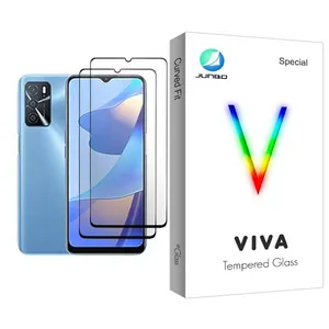 Junbo Viva Glass MIX002 Screen Protector For Oppo A16 Pack Of 2