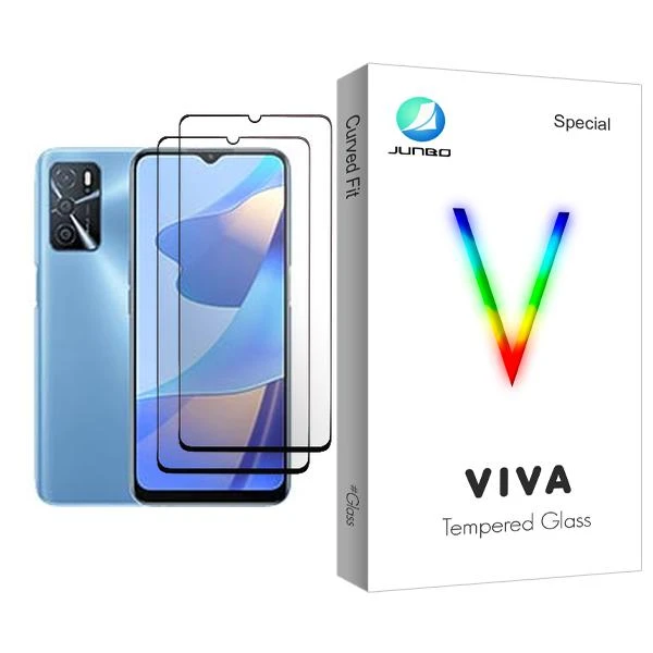 محافظ صفحه نمایش جانبو مدل Viva Glass MIX002 مناسب برای گوشی موبایل اوپو A54s بسته دو عددی
