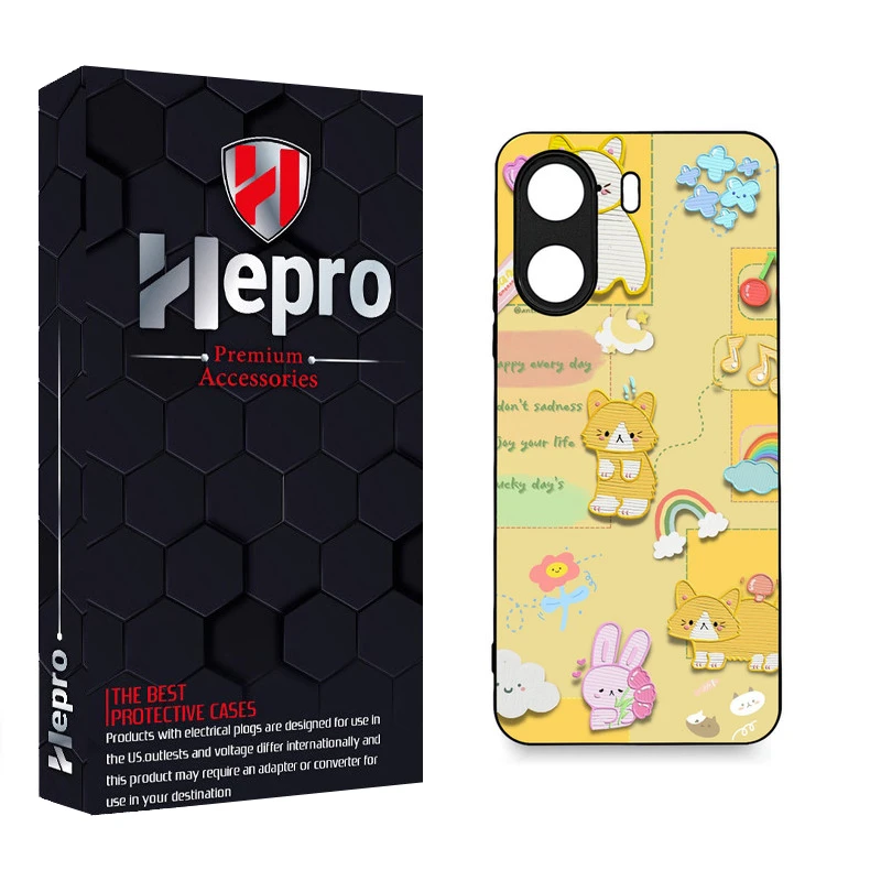 کاور هپرو طرح فانتزی مدل TPU مناسب برای گوشی موبایل شیائومی Poco C65