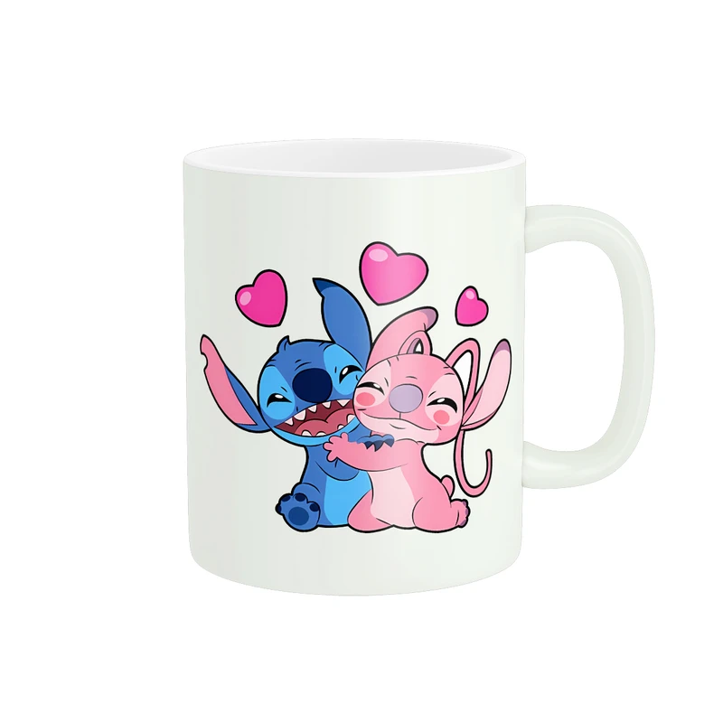 ماگ پادآفرین مدل کارتون استیچ و لیلو Stitch کد PM3743