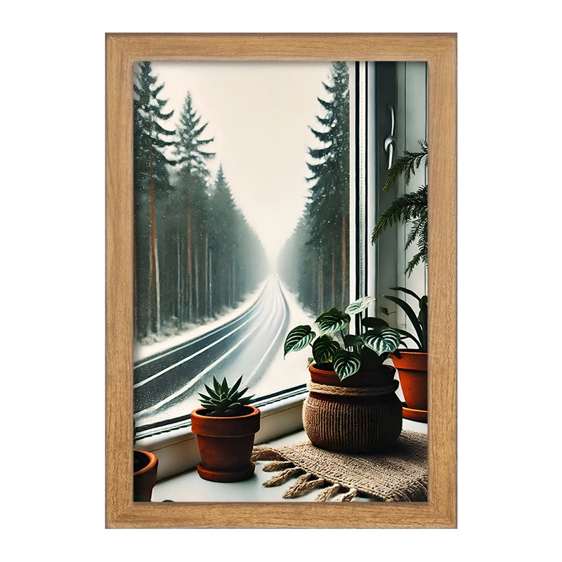 تابلو خندالو مدل کاکتوس کد F10414