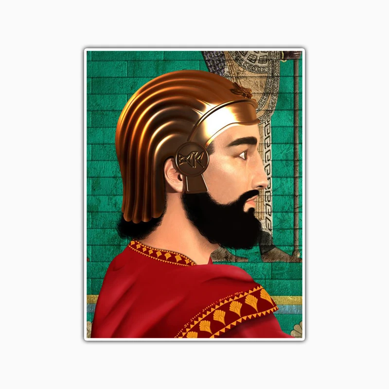 استیکر لپ تاپ و موبایل بووم طرح تمبر نوستالژی مدل سرباز کد TR66