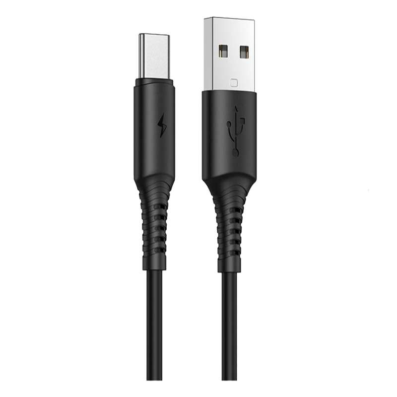 کابل تبدیل USB به USB-C بروفون مدل BX47 طول 1 متر