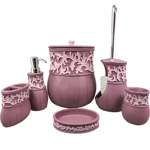 ست سرویس بهداشتی 6پارچه ملورین مدل پاپیتال