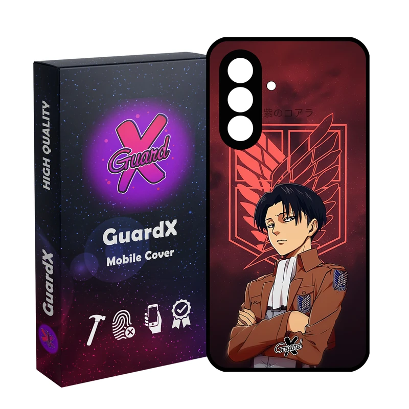 کاور گارد ایکس طرح Levi Anime مدل 10478 مناسب برای گوشی موبایل سامسونگ Galaxy A56 / A56 5G