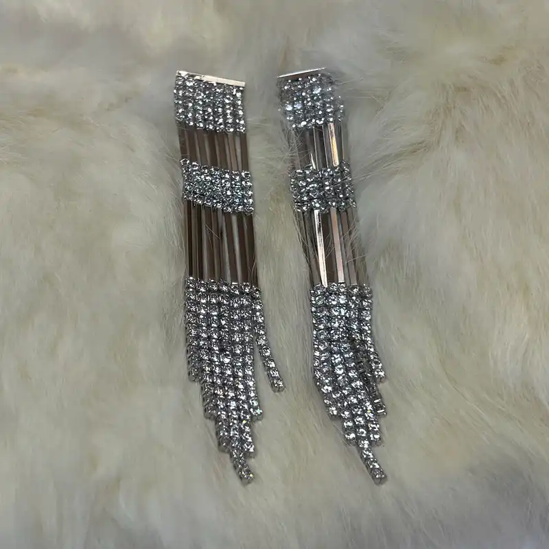 گوشواره زنانه مدل آویز بلند