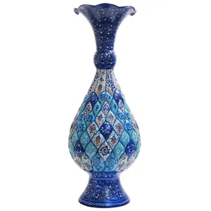 گلدان مینا کاری مدل اسلیمی کد A25