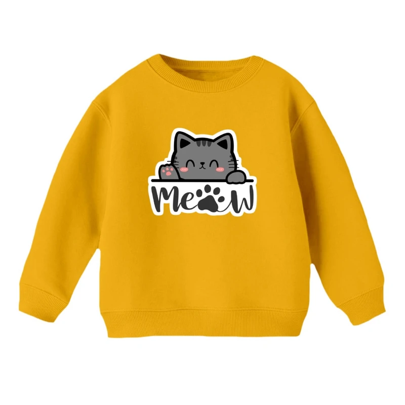 سویشرت بچگانه مدل گربه فانتزی کد05 