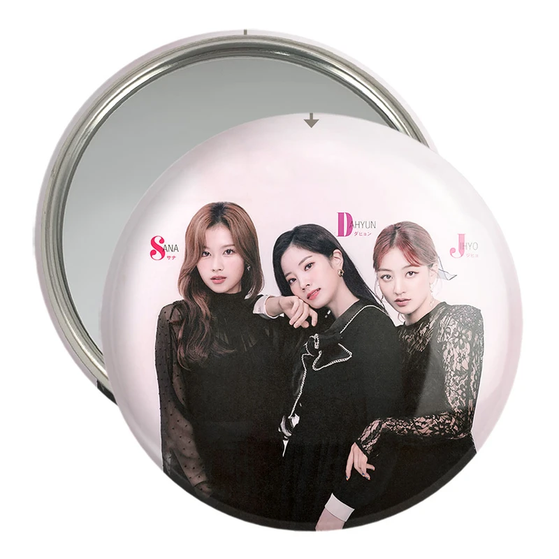 آینه جیبی خندالو مدل جیهیو و داهیون و سانا گروه توایس کد 11671