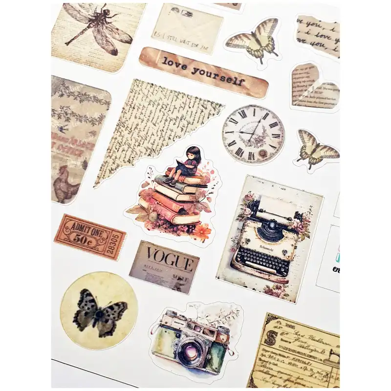 برچسب مدل Love Yourself طرح بولت ژورنال و اسکرپ بوک کد 48 بسته 2 عددی