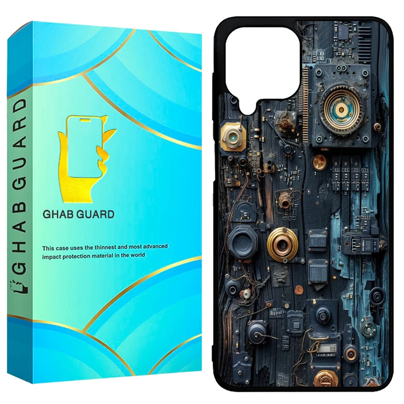 کاور قاب گارد طرح تکنولوژی مدل GCHPA224 مناسب برای گوشی موبایل سامسونگ Galaxy A22 4G / M22 4G / M32 4G