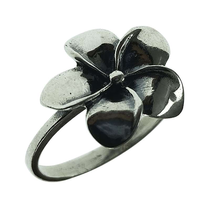 انگشتر نقره زنانه سلین کالا مدل گل کد 186