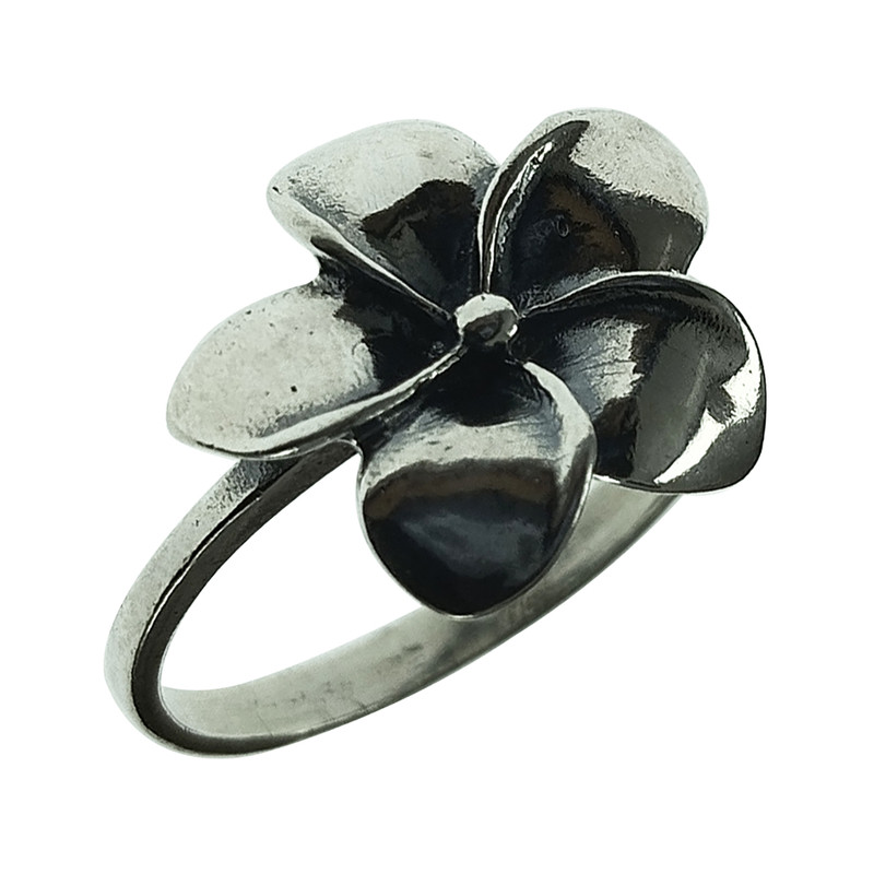 انگشتر نقره زنانه سلین کالا مدل گل کد 186