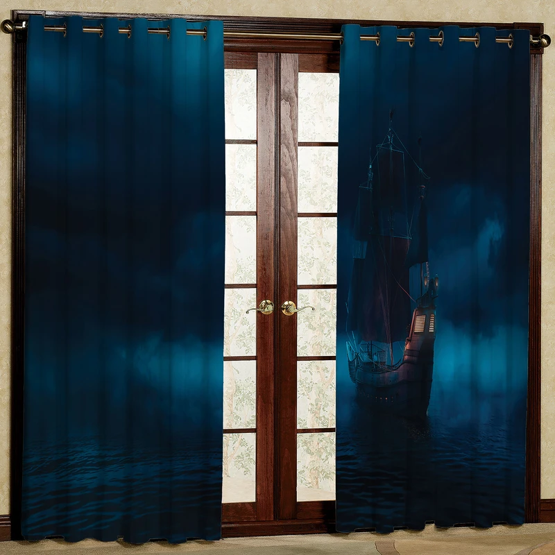  پرده مدل مخمل پانچی کد 2320 سایز 140x280 سانتی متر