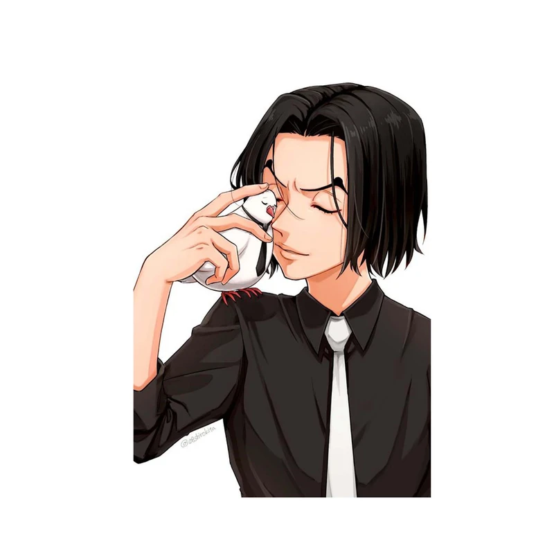 استیکر لپ تاپ و موبایل مدل انیمه لوفی راب لوچی one piece Rob Lucci کد 4058