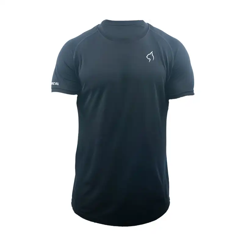 تی شرت ورزشی مردانه مدل بیسیک رنگ مشکی