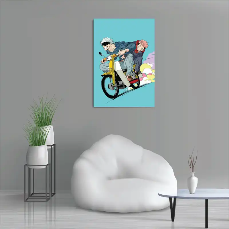 تابلو شاسی طرح انیمه جوجوتسو کایسن مدل M0176