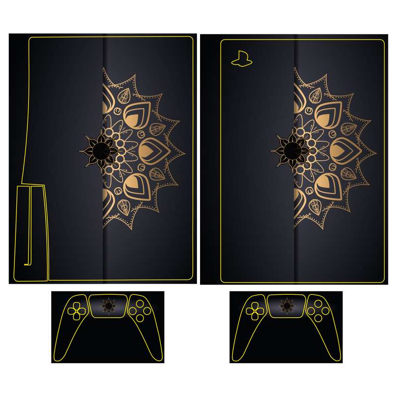 برچسب کنسول بازی  کد 105مجموعه 4 عددی