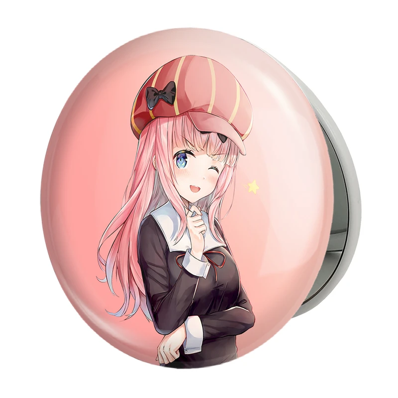 آینه جیبی خندالو طرح چیکا فوجیوارا انیمه کاگویا ساما مدل تاشو کد 15999 