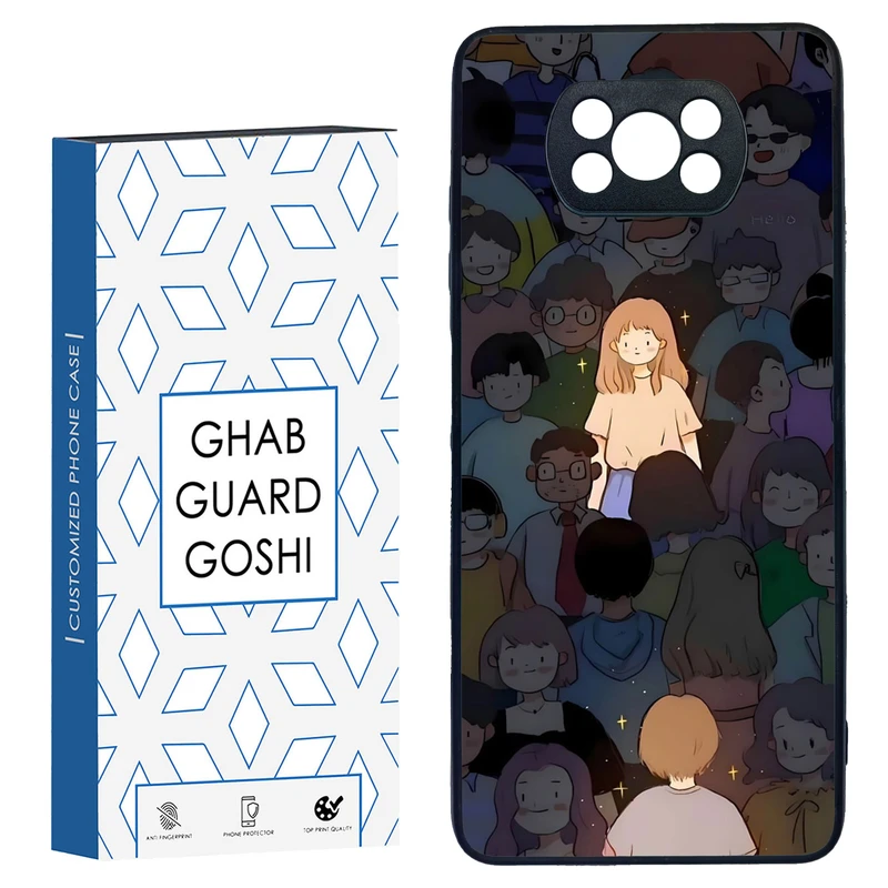 کاور قاب گارد گوشی طرح ست دخترانه کد TPU-061 مناسب برای گوشی موبایل شیائومی POCO X3 / X3 PRO / X3 NFC