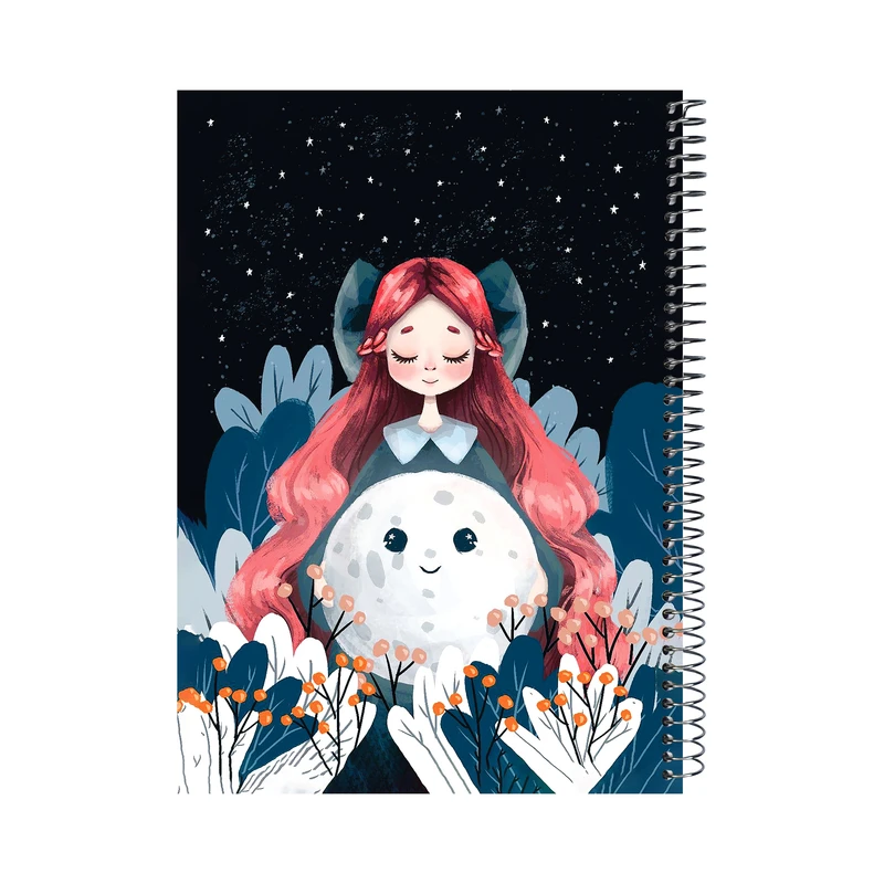 دفتر مشق 100 برگ پدیده نقش طرح مهتاب