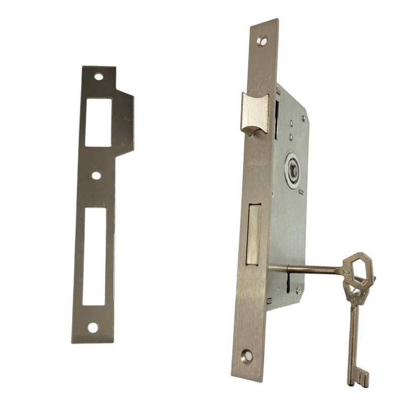 قفل در اتاقی کهن کد 6.5CM به همراه  مقابل قفل