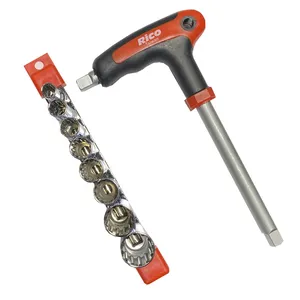 مجموعه 9 عددی آچار بکس ریکو تولز مدل 14SSTD3809V