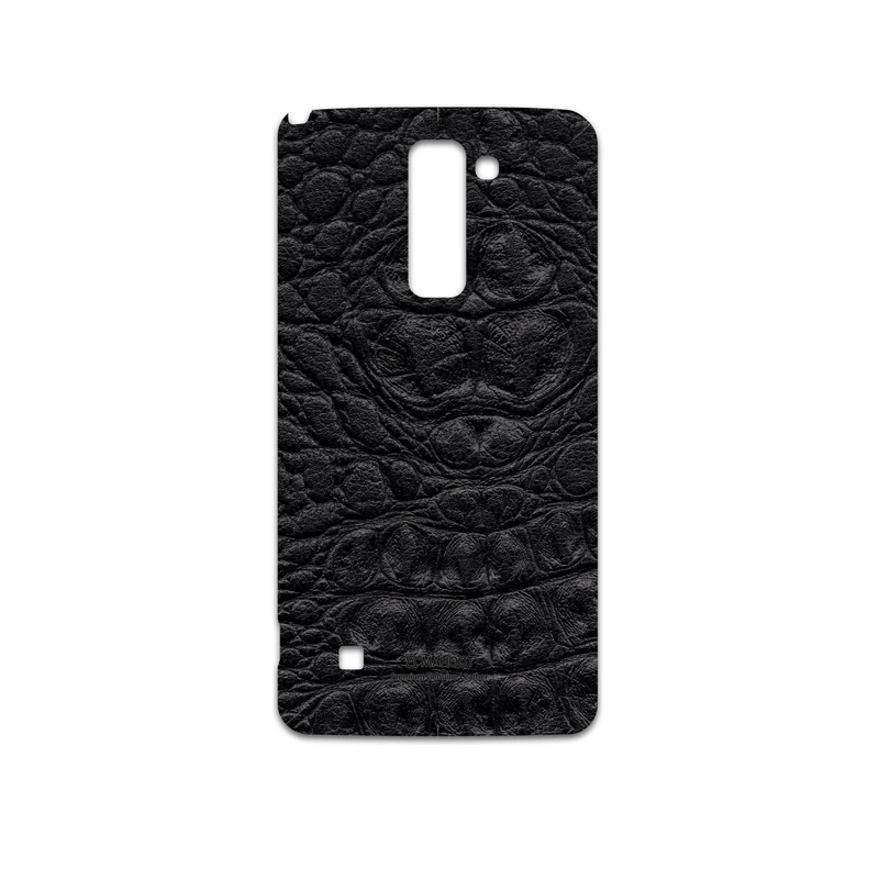 برچسب پوششی ماهوت مدل Black-Crocodile-Leather مناسب برای گوشی موبایل ال جی Stylus 2