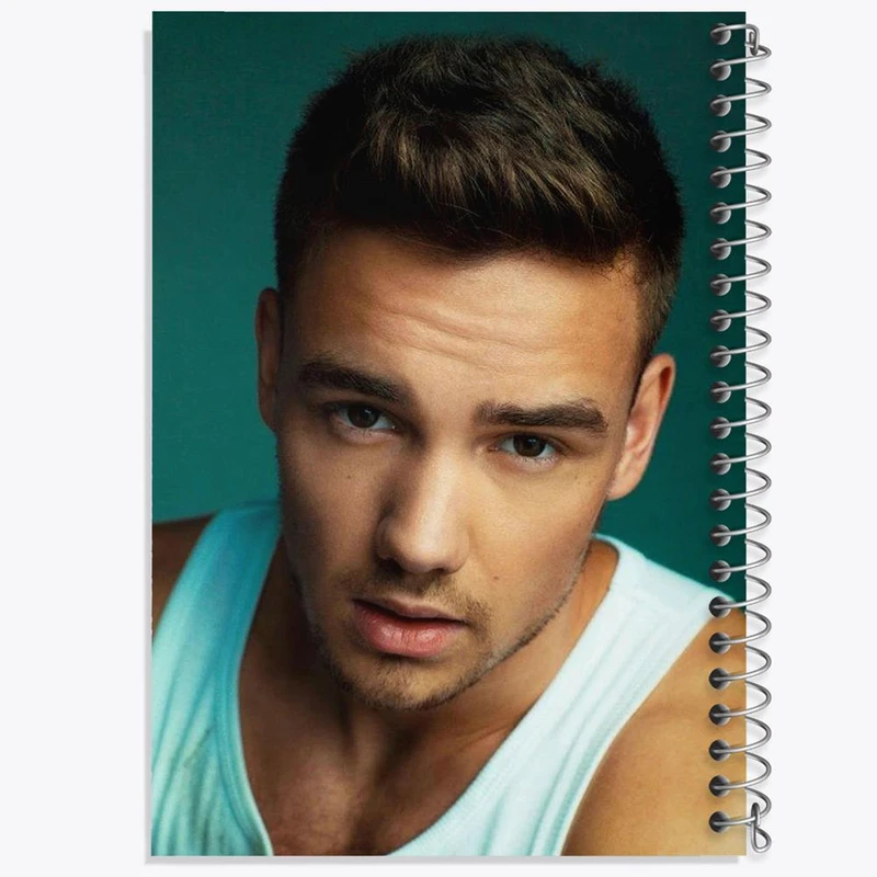 دفتر نقاشی 50 برگ خندالو مدل لیام پین گروه موسیقی وان دایرکشن One Direction کد 2922